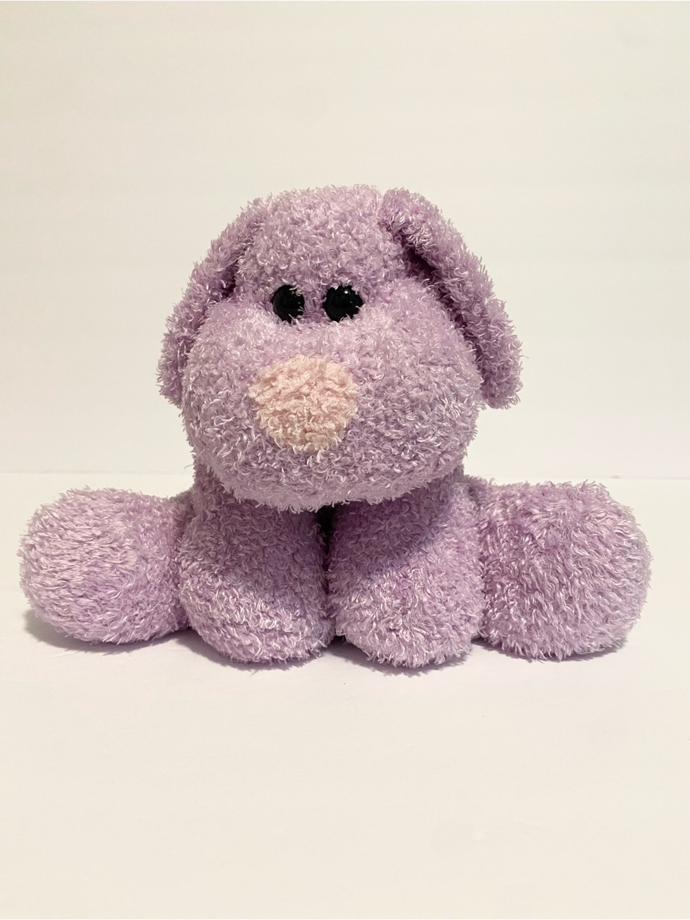 Zellers Hudson’s Bay Puppy Dog Plush Floppy Bean Bag Stuffed Animal Vintage Toy